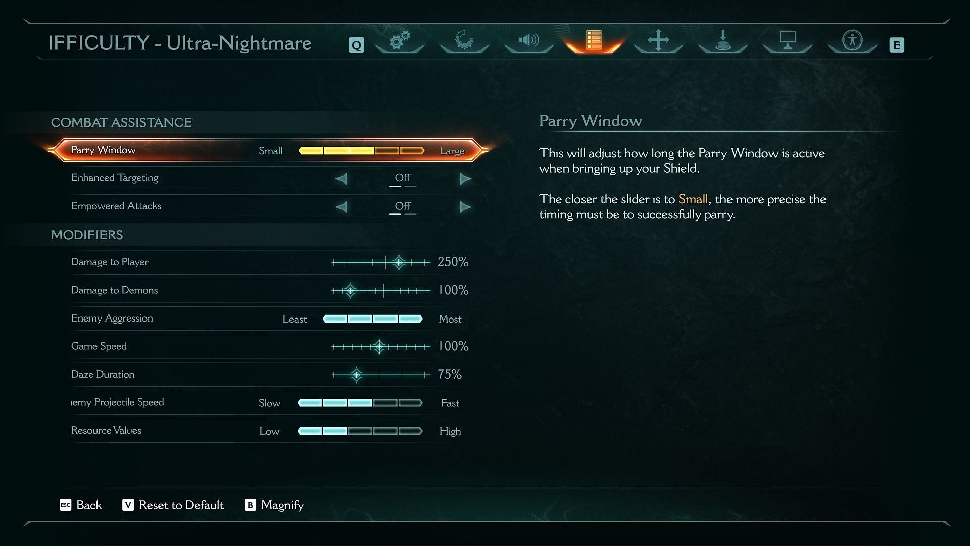 The difficulty slider makes farming trophies easier (Image vis Sportskeeda Gaming || Bethesda Softworks)